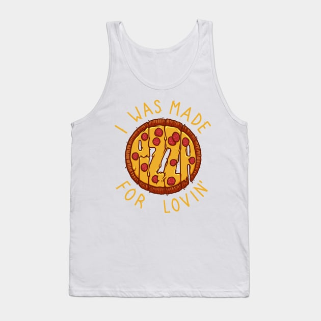 PIZZA LOVER Tank Top by remfreak